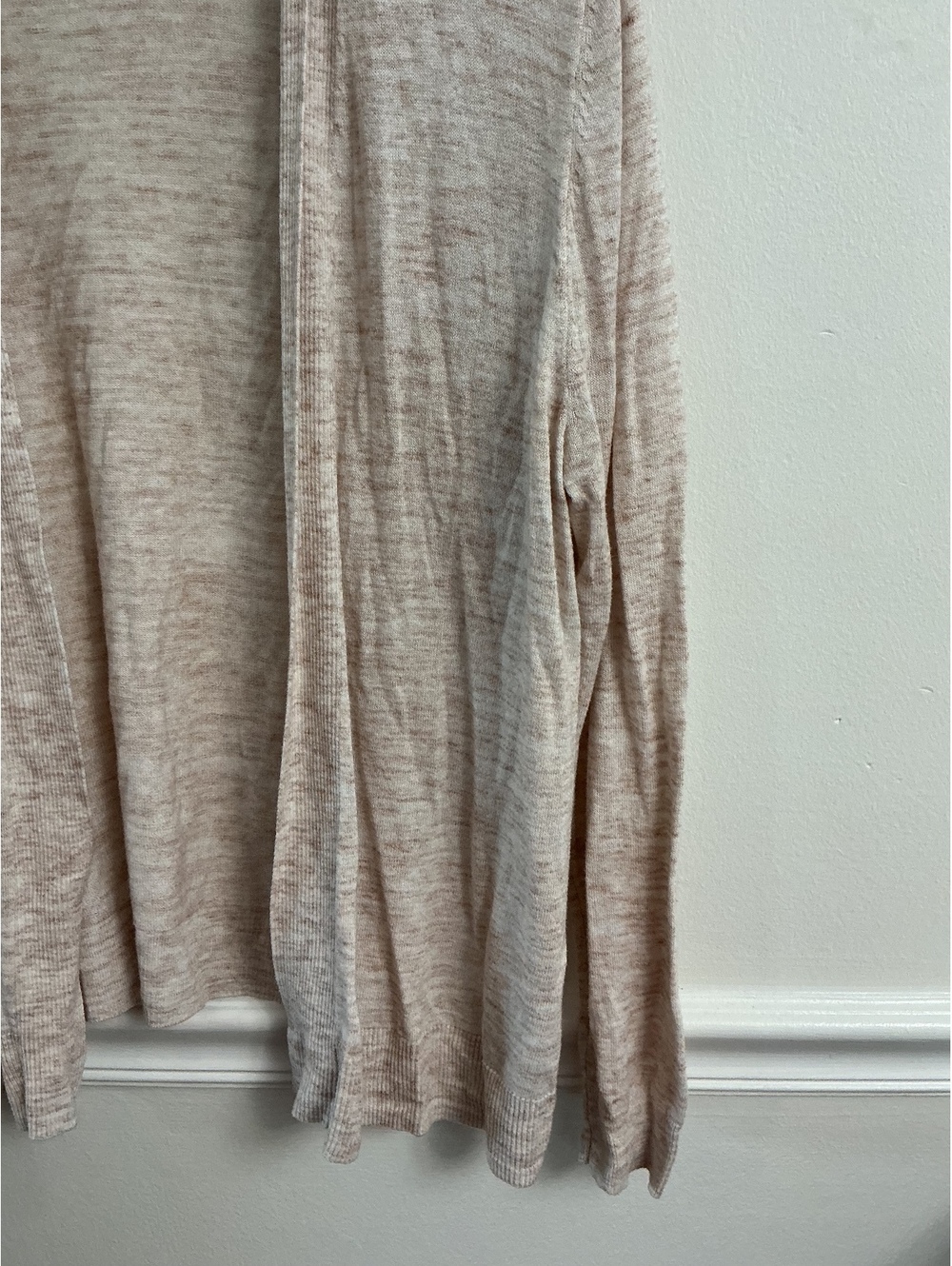 Old Navy Women's Light Beige Open Front Cardigan Sweater, Size XL - Picture 3 of 6